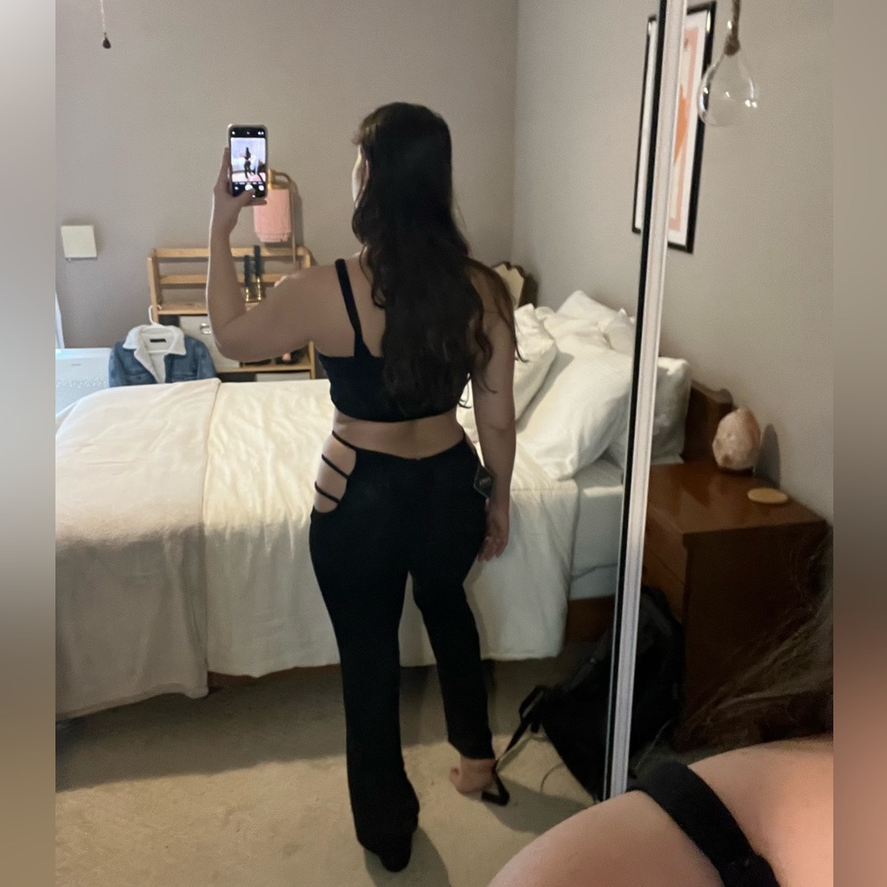 Zaful cutout pants